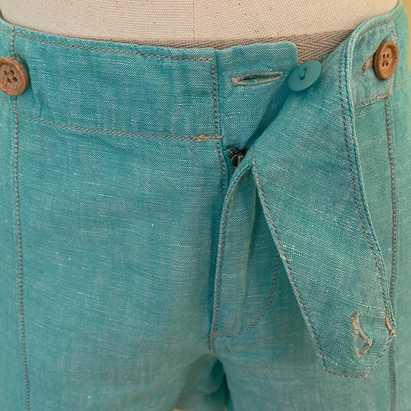 LOFT LINEN/COTTON BLEND SHORTS - Picture 6 of 9